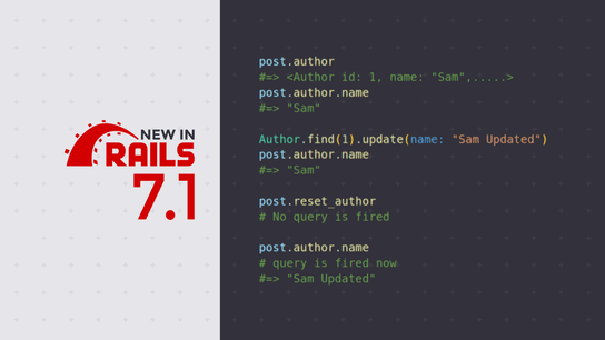 Rails 7.1 empowers the resetting of singular associations