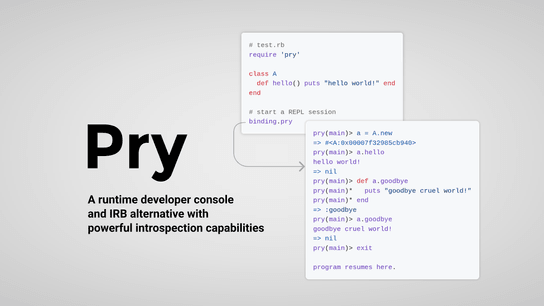 Debugging Made Easy with Pry