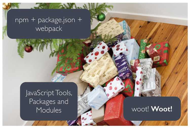 Like Christmas when I could use NPM and Webpack with Rails!